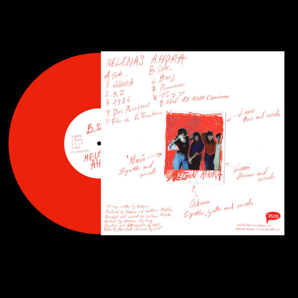 Melenas "Ahora" Black or Red LP/CD (2023)