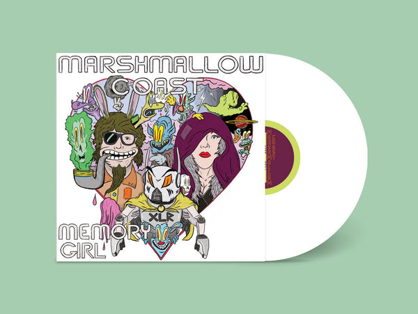 Marshmallow Coast "Memory Girl" Black or White LP (2018)