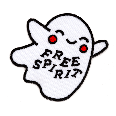 "Free Spirit" Iron-On Embroidered Patch