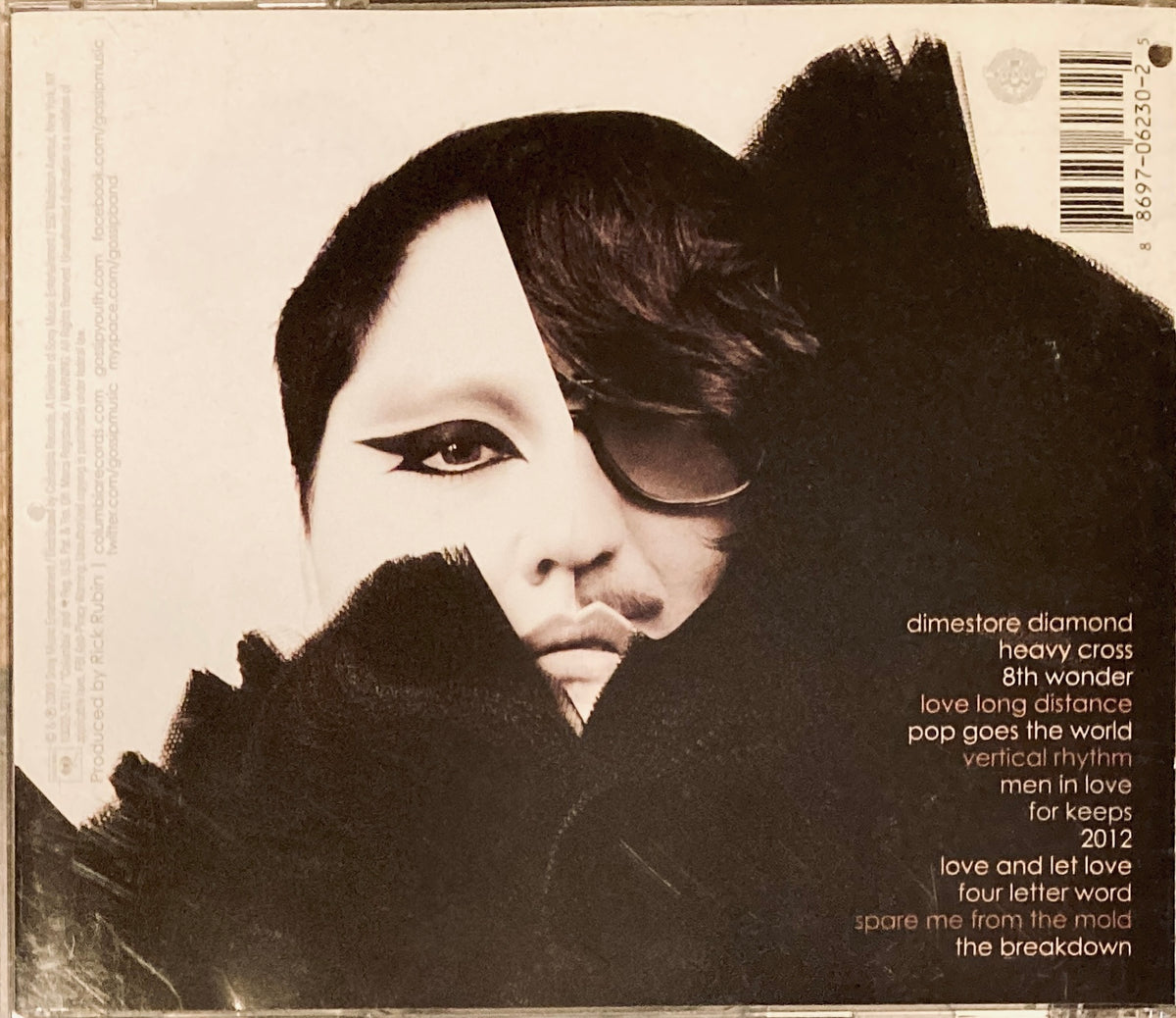 GOSSIP “Music For Men” CD (2009) – Modern Soul Records