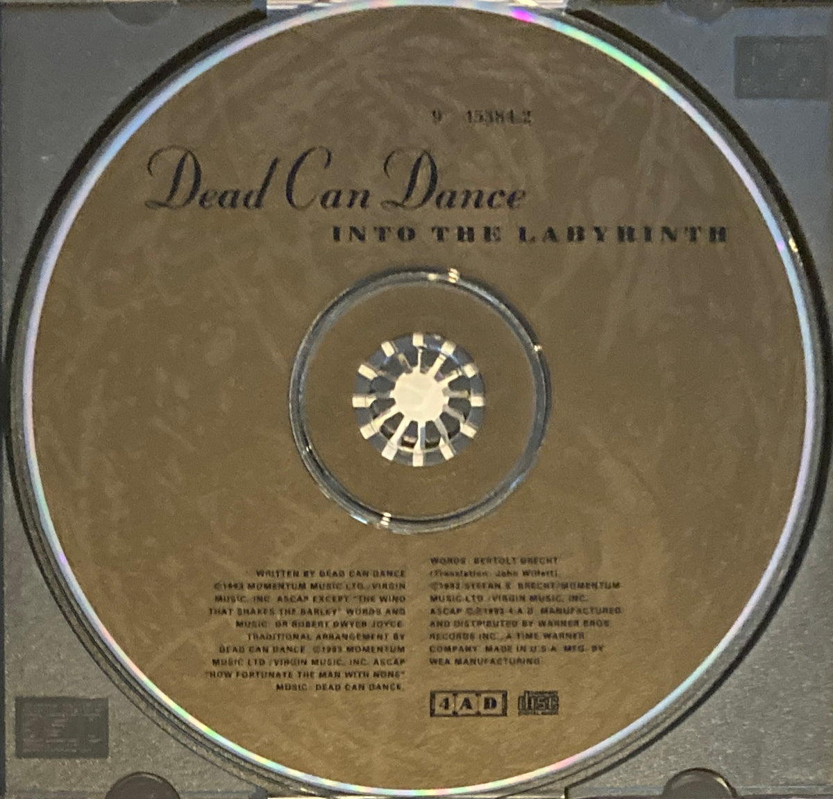 Dead Can Dance Into The Labyrinth CD 1993 Modern Soul Records dead-can-dance-into-the-labyrinth-cd-1993-modern-soul-records