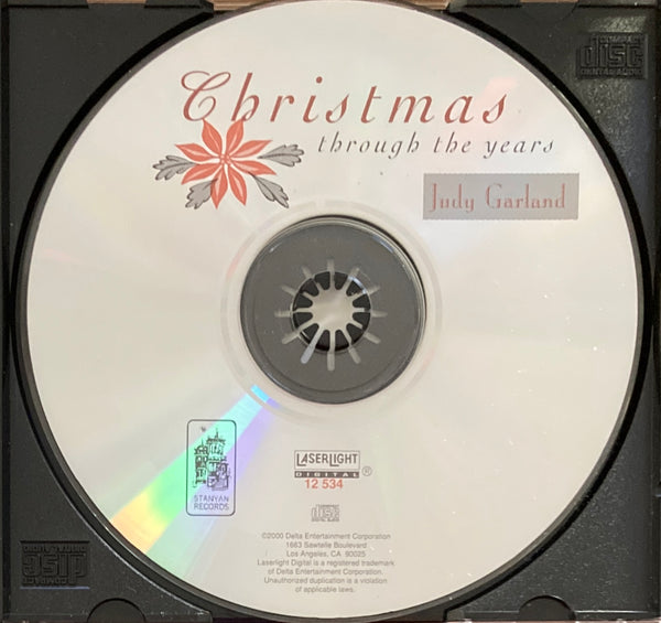Judy Garland "Christmas Through The Years" CD (1995)