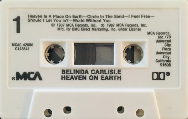 Belinda Carlisle “Heaven On Earth” CS (1987)