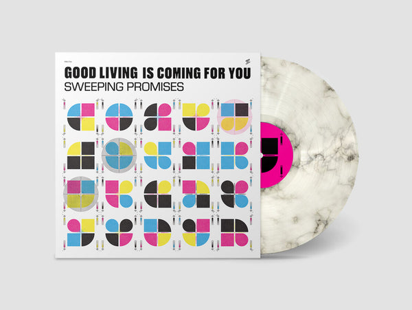 Sweeping Promises "Good Living Is Coming For You" White/Black Marbled (2023)
