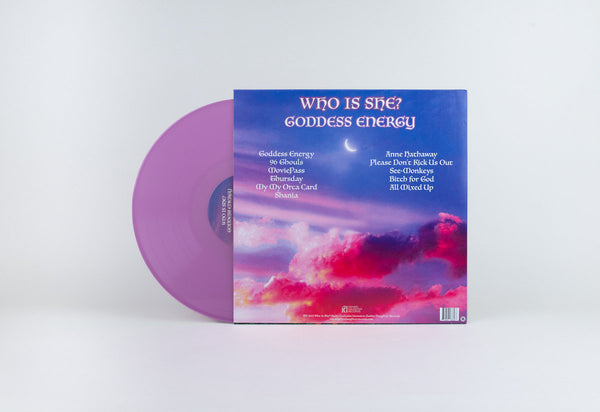 Who Is She? “Goddess Energy” Violet LP (2023)