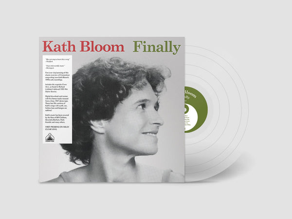 Kath Bloom "Finally" Milky Clear RE LP (2023)