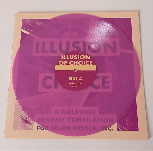 Various “Illusion Of Choice” Purple / Black LP or CS (2023)