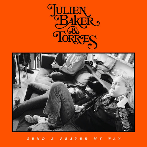 Julien Baker & Torres "Send a Prayer My Way" Orange Glitter Crush LP (2025)