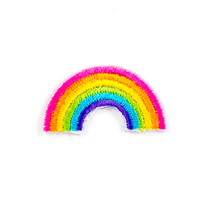"Rainbow" Embroidered Sticker Patch