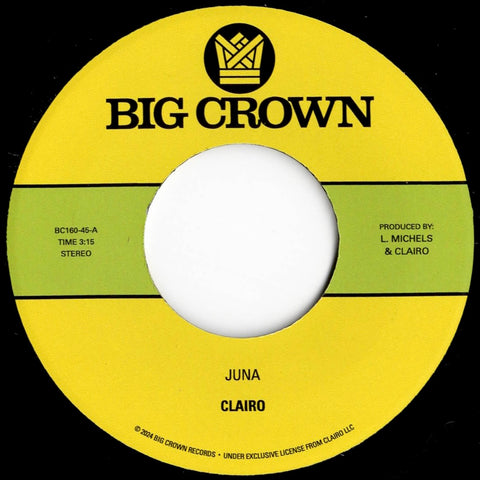 Clairo "Juna" b/w "Terrapin" Single (2024)