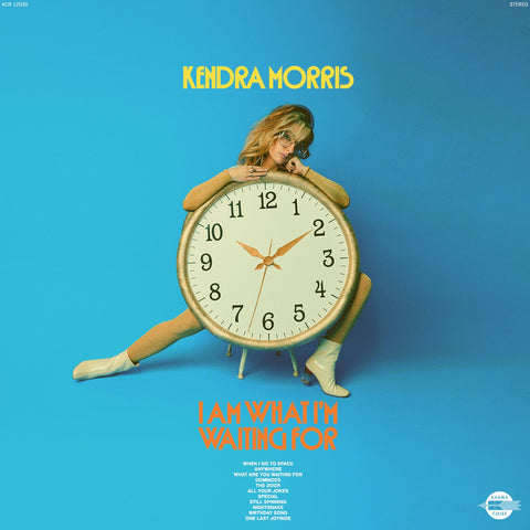 Kendra Morris “I Am What I’m Waiting For” Transparent Blue/White Swirl or Black LP (2023)