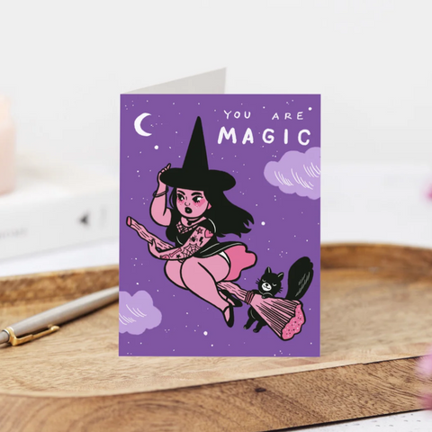 "You Are Magic!" (Blank) Greeting Card