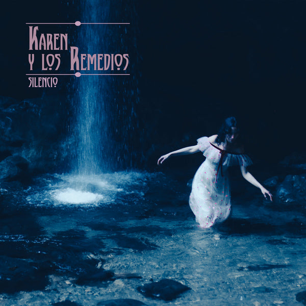 Karen Y Los Remedios "Silencio" Black & Blue Galaxy Effect LP (2023)