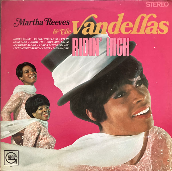 Martha & The Vandellas "Ridin' High" LP (1968)