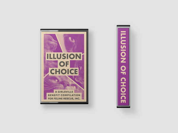 Various “Illusion Of Choice” Purple / Black LP or CS (2023)