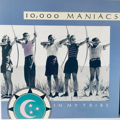 10,000 Maniacs, "In My Tribe" LP (1987). Cover image. Nathalie Merchant. Alternative rock.