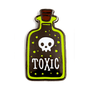 "Toxic" Enamel Pin