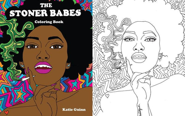 Katie Guinn "Stoner Babes" Coloring Book (2018)