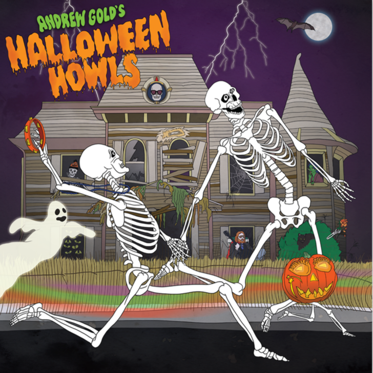 Andrew Gold's "Halloween Howls: Fun and Scary Music" RE LP (2021)