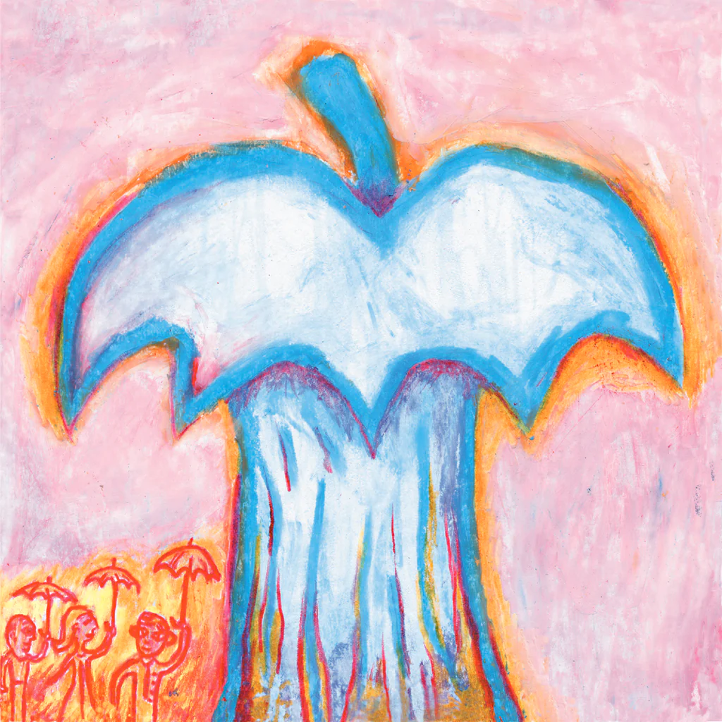 Deerhoof "Apple 'O'" Cotton Candy LP RE + Orange 7" single (2023)