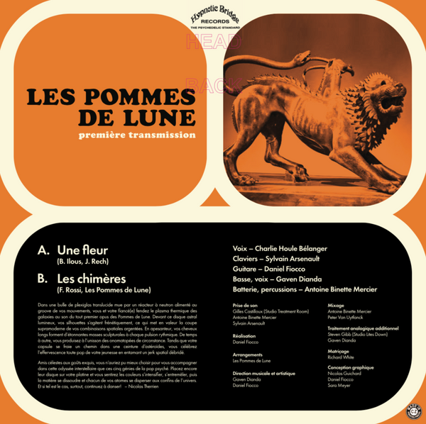 Les Pommes De Lune "Première Transmission" Single (2022)