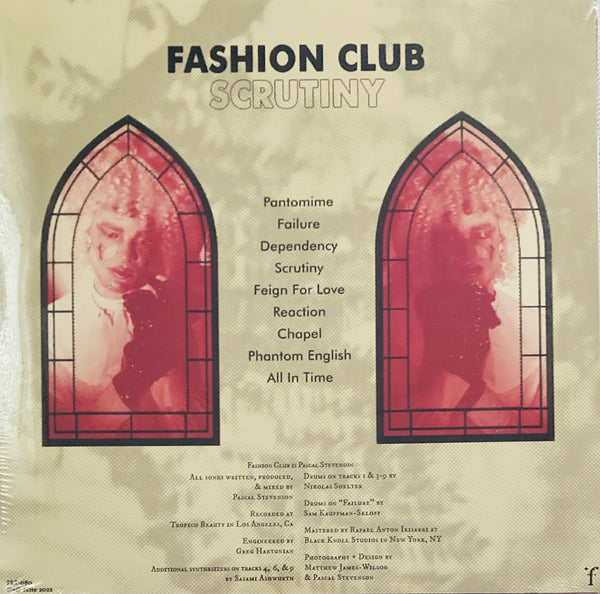 Fashion Club "Scrutiny" Glitter & Gold LP (2022)