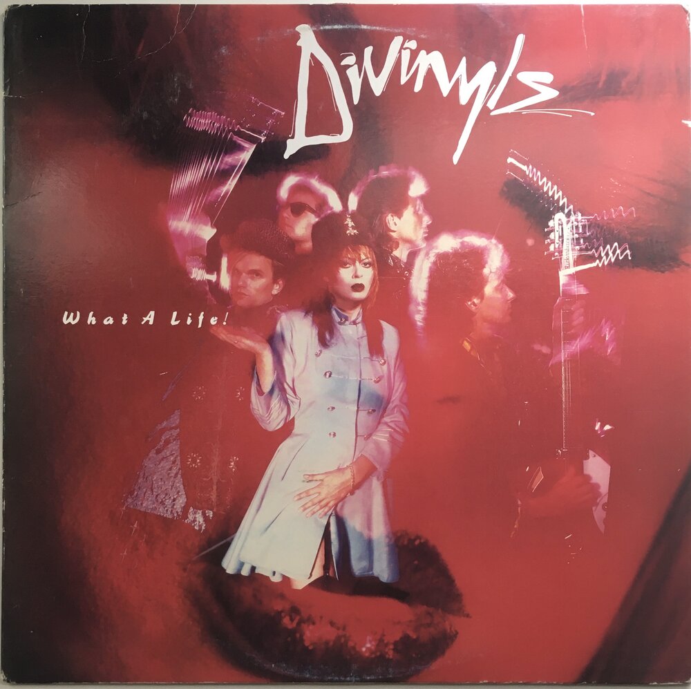 Divinyls, "What A Life!" Promo LP (1985). Front cover image. Pop and heavy rock, alternative rock.