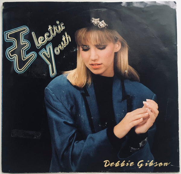 Debbie Gibson, "Electric Youth" Single (1989). Front cover image. Pop, dance, electronic.