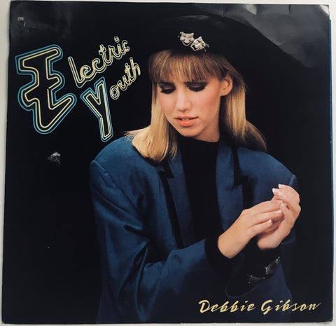 Debbie Gibson, "Electric Youth" Single (1989). Front cover image. Pop, dance, electronic.