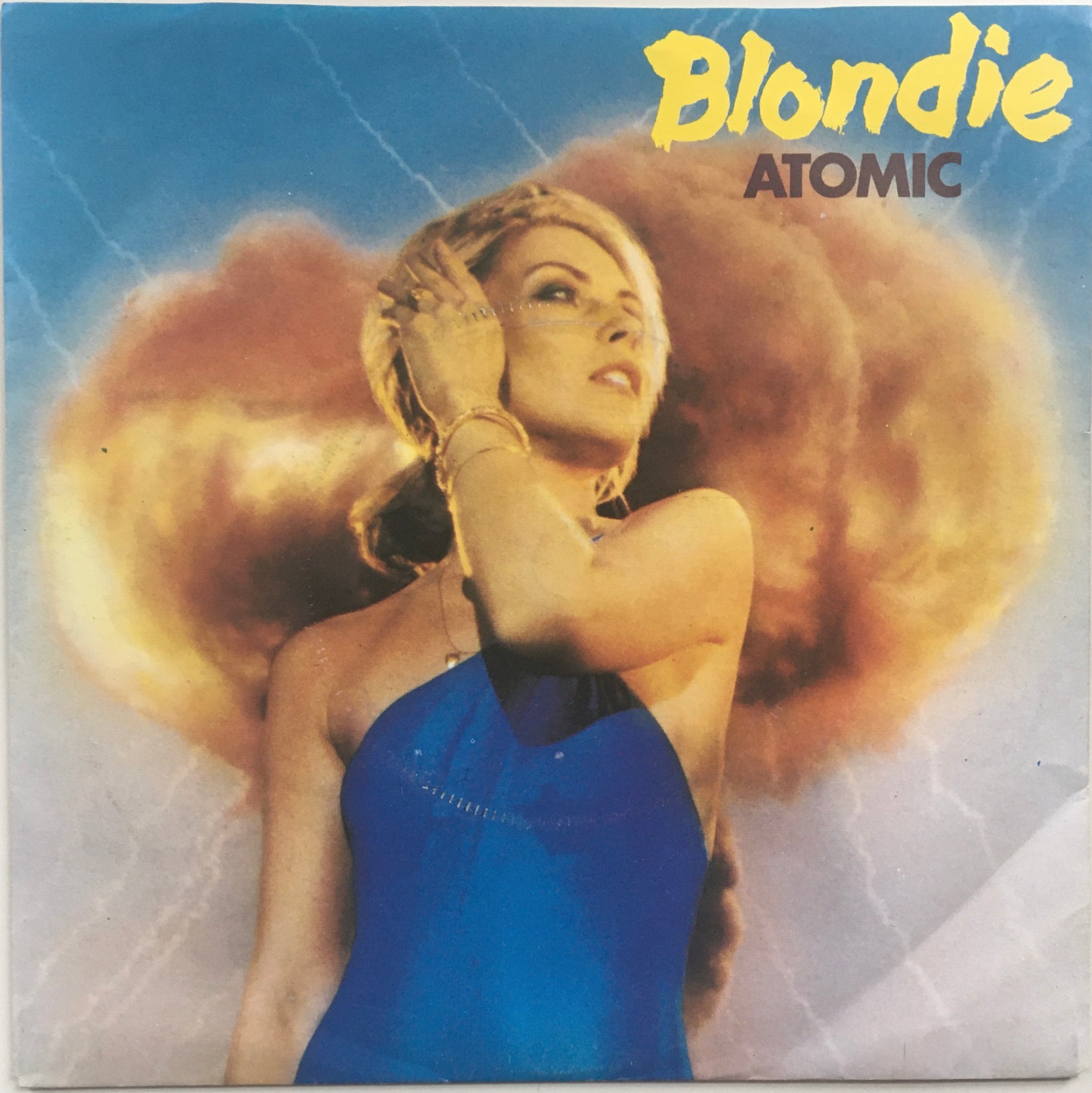 Blondie, "Atomic" Single (1980). Front cover image. Pop-punk, power pop. Punk.