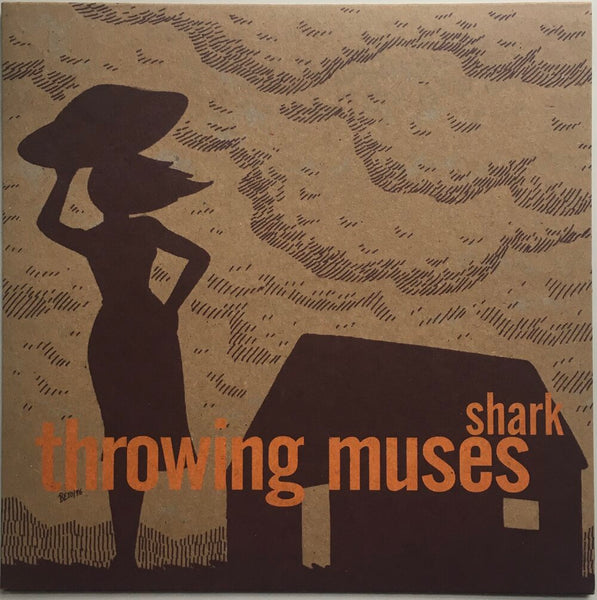 Throwing Muses, "Shark" Single (1996). Front cover image. Alternative-rock, Kristen Hersh, 4AD.