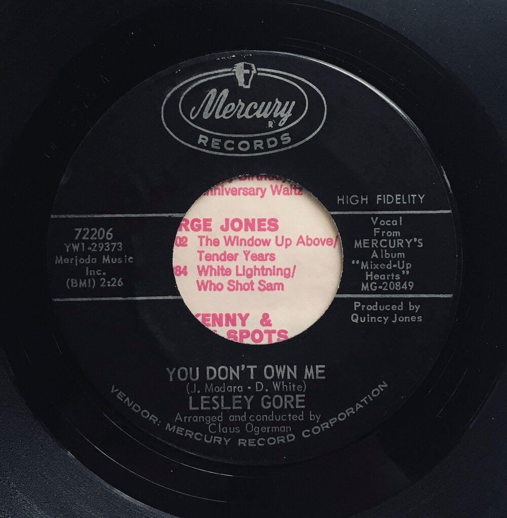 Lesley Gore "You Don't Own Me" Single (1963) – Modern Soul Records