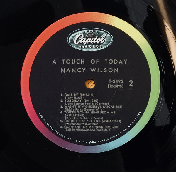 Nancy Wilson "A Touch Of Today" LP (1966)