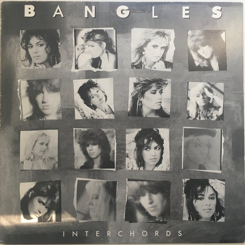 The Bangles, "Interchords" Interview LP (1988). Front cover image. Pop, power-pop, interview accompaniment via Interchords series to Different Light.