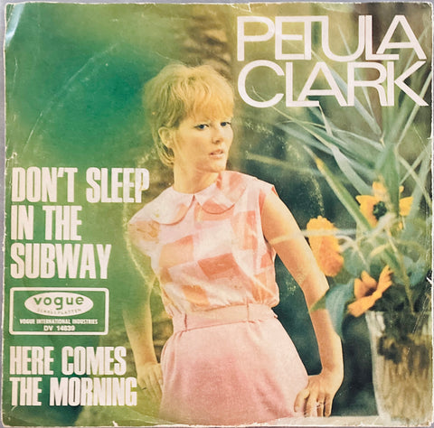 Petula Clark "Don't Sleep In The Subway" Single (1967)