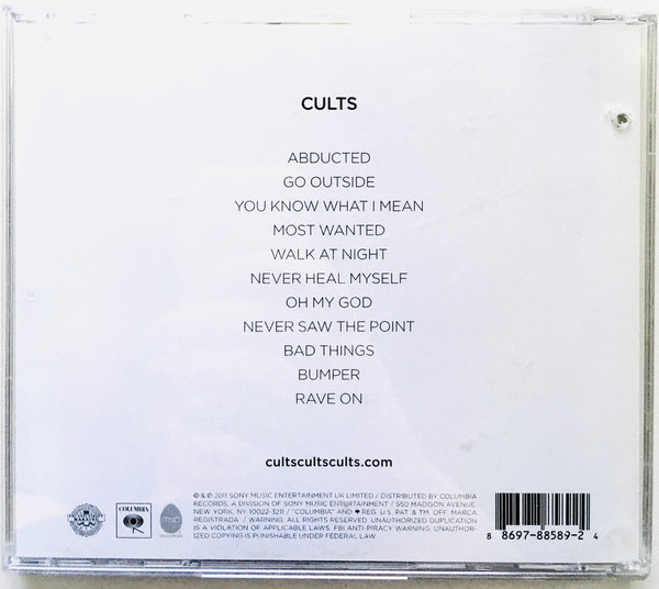 Cults "Cults" CD (2011)