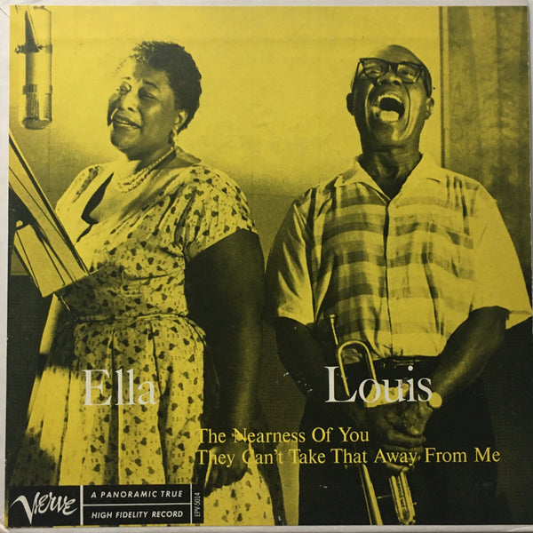 Ella Fitzgerald and Louis Armstrong "The Nearness Of You" Single (1956)