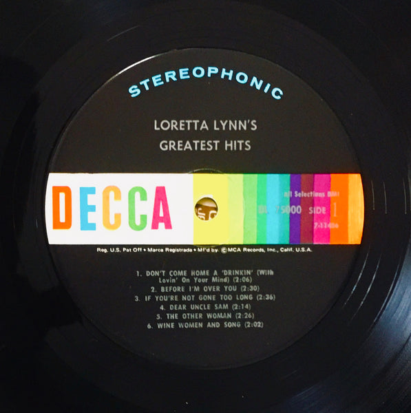 Loretta Lynn's "Greatest Hits" LP (1978)
