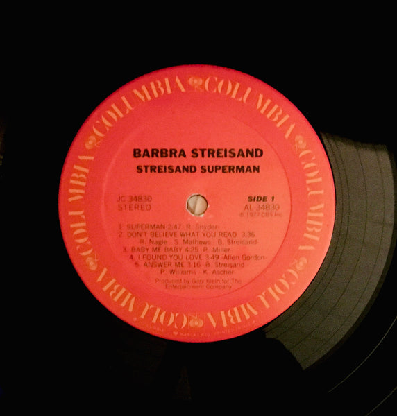 Barbra Streisand "Superman" LP (1977)