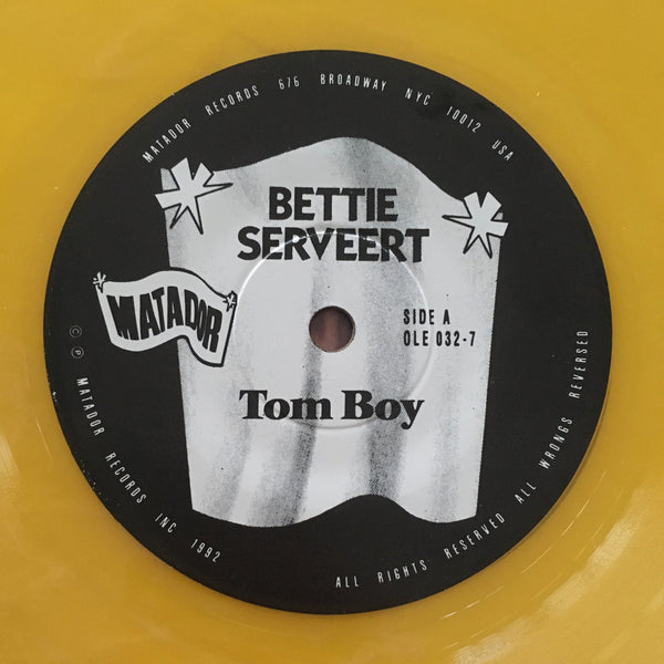 Bettie Serveert "Tom Boy" Clear Gold Single (1992)