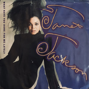 Janet Jackson "What Have You Done For Me Lately?" Single (1986)
