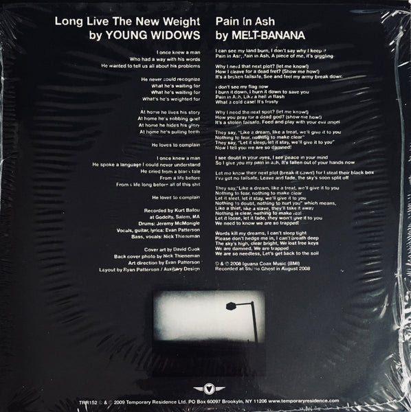 Young Widows/Melt Banana "Long Live The New Weight" Single (2008)