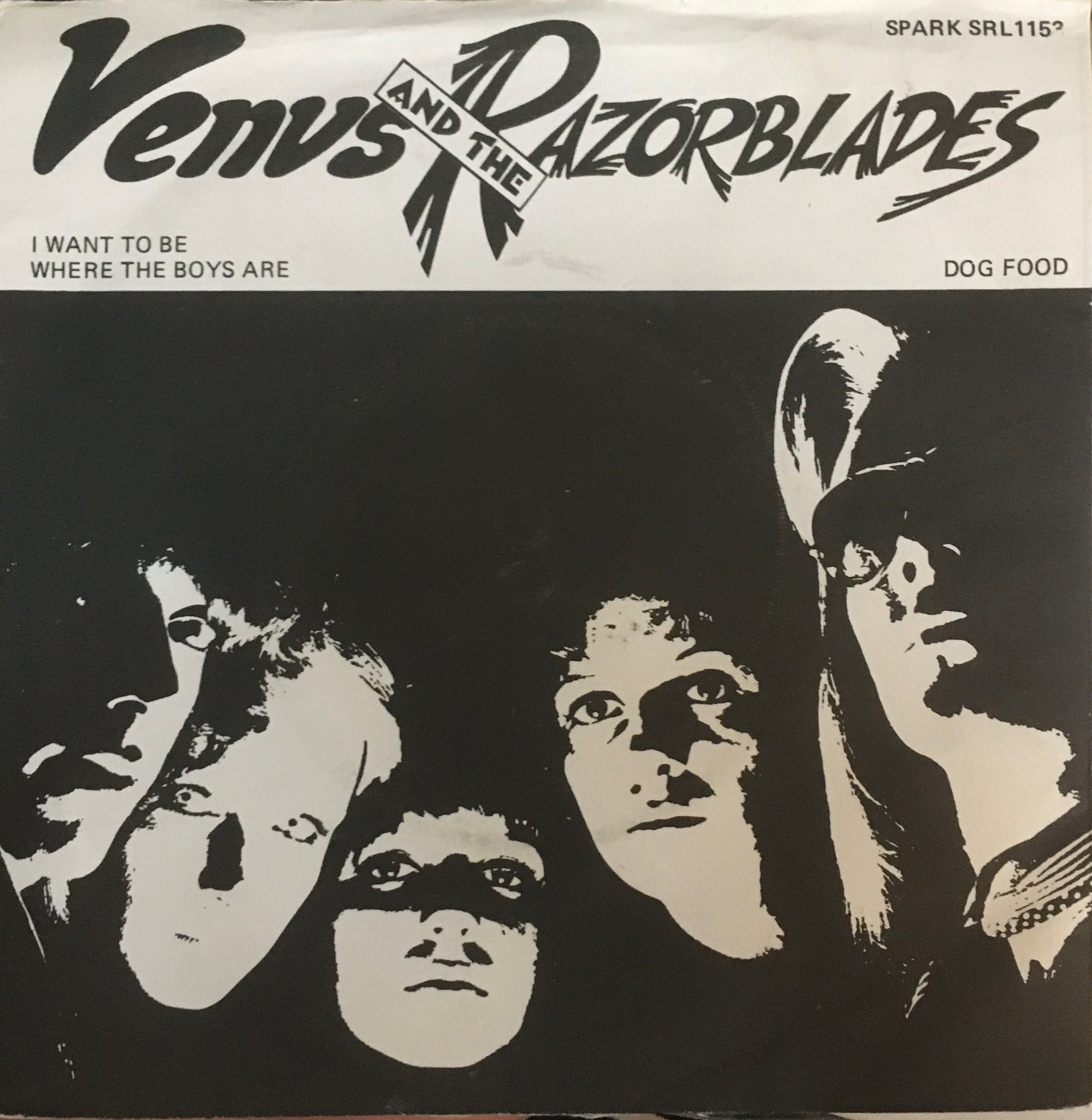 Venus And The Razorblades "I Want To Be Where The Boys Are" Single (1977)