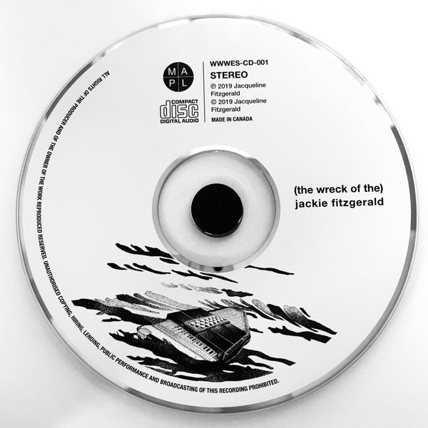 Jackie Fitzgerald "(The Wreck of the) Jackie Fitzgerald" CD (2019)