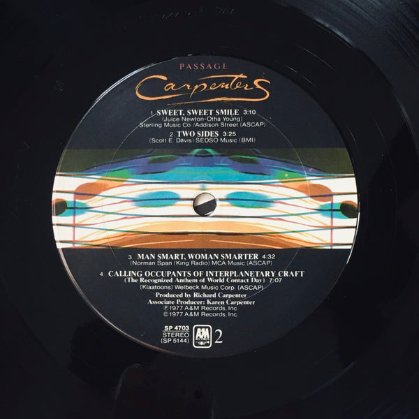 Carpenters "Passage" LP (1977)