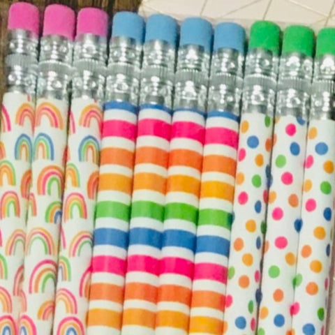 "Rainbow" Pencils 10-Pack
