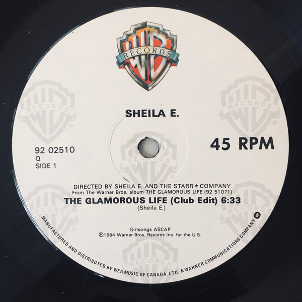 Sheila E. "The Glamorous Life" Single (1984)