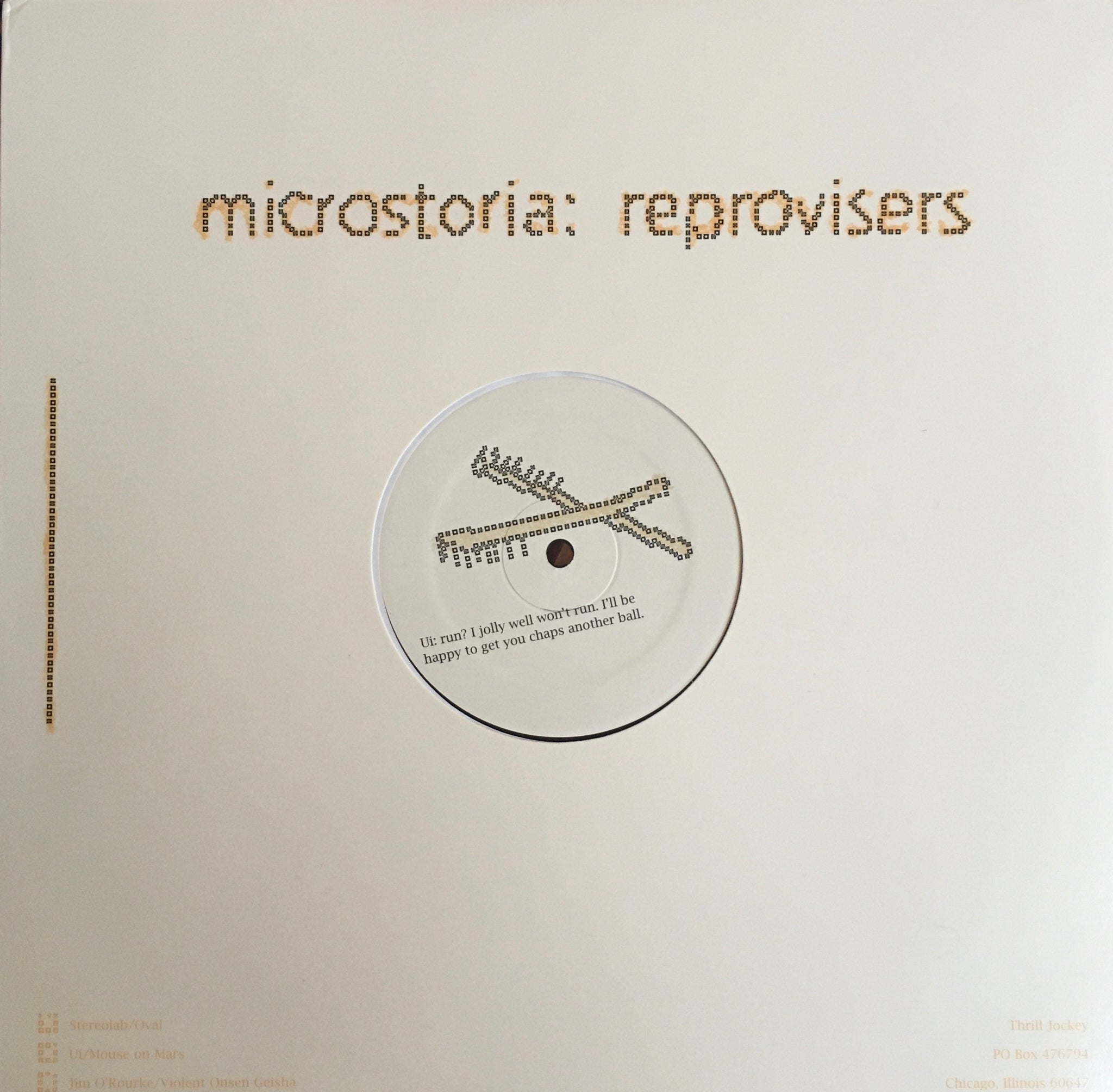 Reprovisers Series: Mouse On Mars b/w UI LP (1997)
