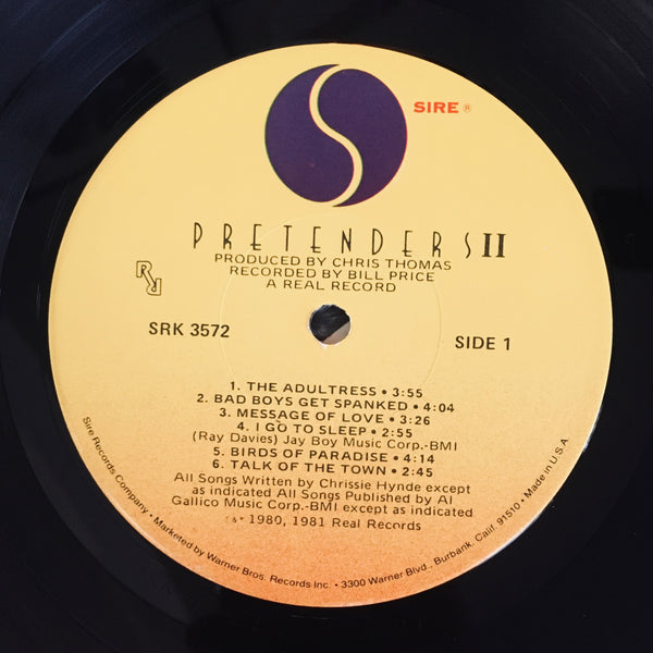 Pretenders "Pretenders II" LP (1982)