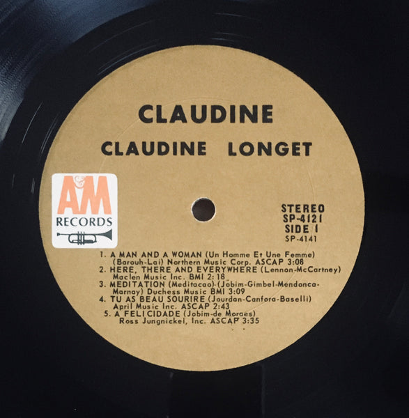Claudine Longet "Claudine" LP (1967)